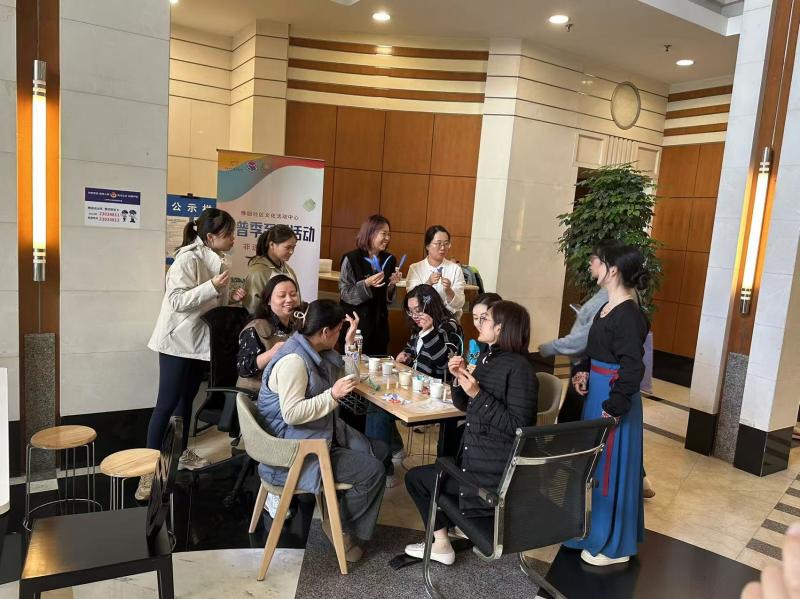 手工非遺點簪活動 手工非遺點簪活動_上海專業(yè)物業(yè)服務